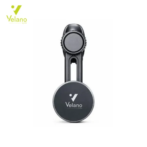 Velano VR-07 – Support Téléphone Magnétique pour Voiture, Compatible MagSafe, Rotation 360°, Fixation Grille d’Aération, Noir