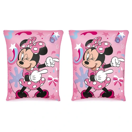 Brassards de natation Bestway Disney Junior 3-6 ans Minnie Mouse 25 x 15 cm Rose – Image 3