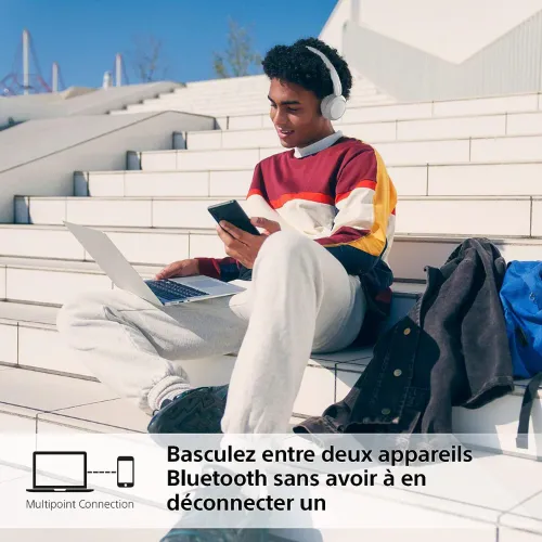 Casque Bluetooth Compatible CH520 – Sans Fil – Image 3