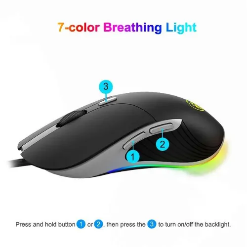 Souris Gamer iMICE X6 , Souris de jeu, avec optique USB 3200 DPI, iMICE X6 pour PC, Gamer – Image 5