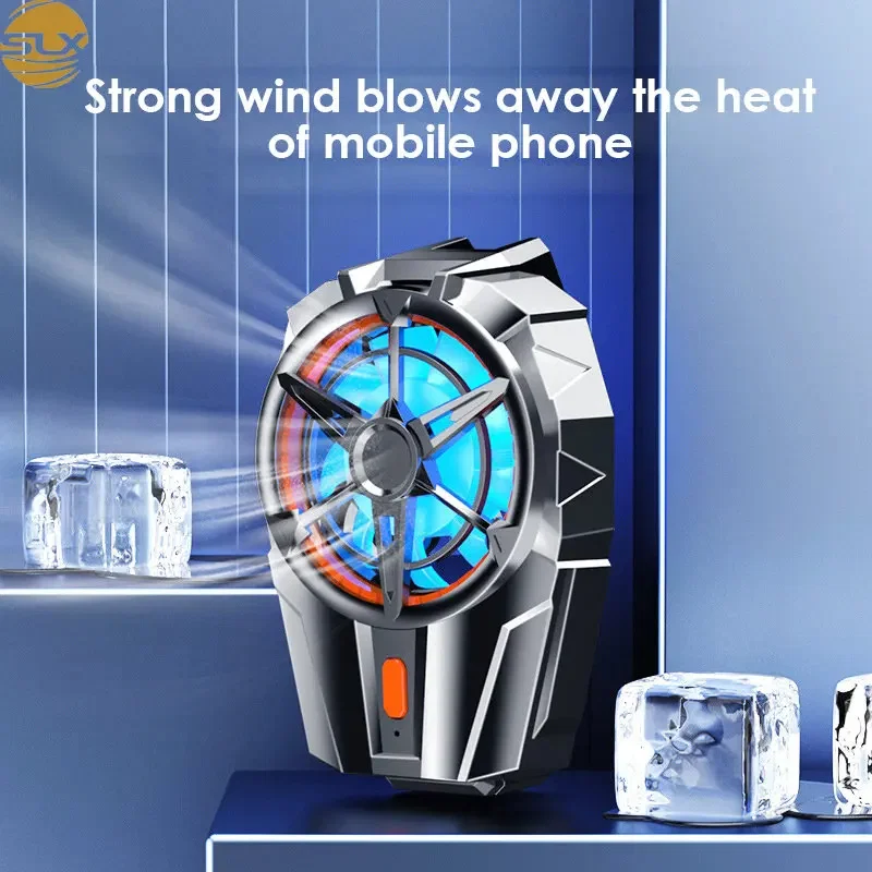 Mini Ventilateur Refroidisseur pour Téléphone – Haute Vitesse & Batterie Longue Durée – Image 3
