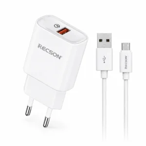 Chargeur Rapide RECSON 20W + Câble Micro USB