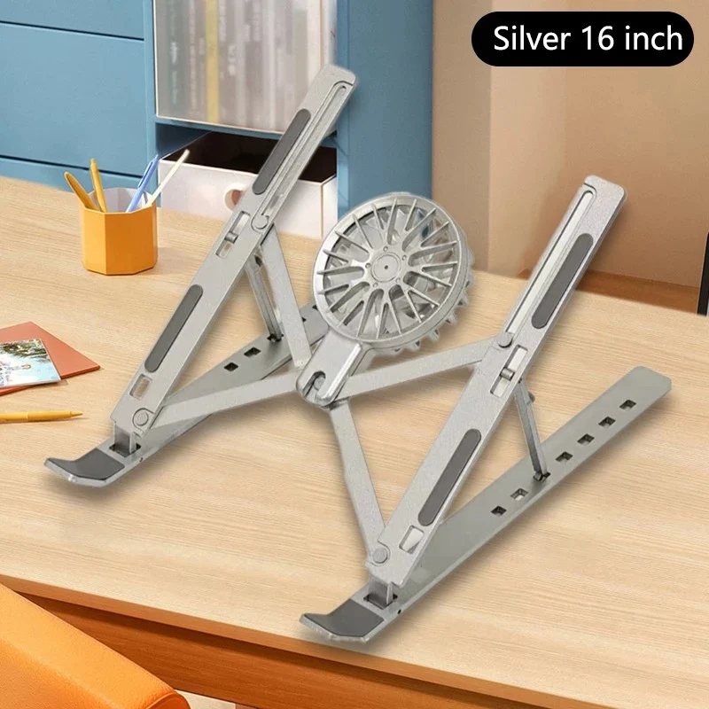Support PC portable avec ventilateur – pliable et réglable – Image 11