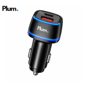 Chargeur Voiture Plum P-01 22.5W USB-C PD & USB-A QC3.0