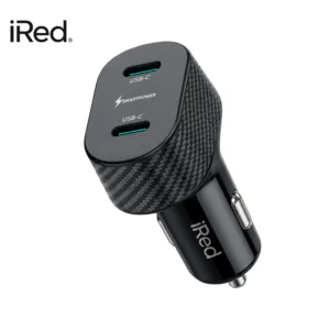 Chargeur Voiture iRed 60W USB-C PD Double Port