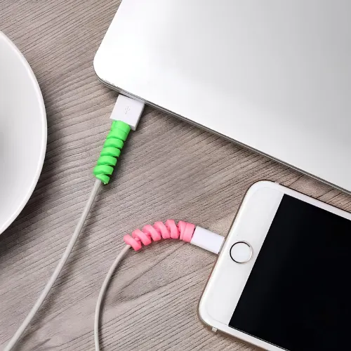 Protection de câble spiralée pour chargeurs et câbles USB – Image 5