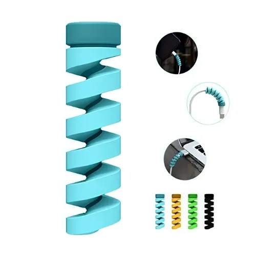 Protection de câble spiralée pour chargeurs et câbles USB – Image 3