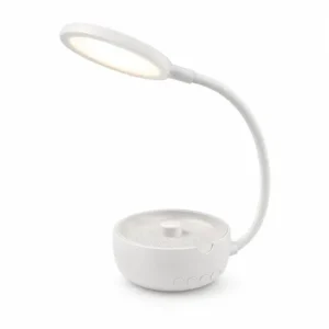 Lampe LED de Bureau avec Haut-Parleur Bluetooth Intégré