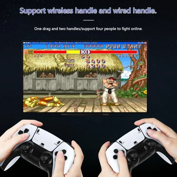Console de jeu vidéo sans fil Game-Stick M15 4K UHD - 30000 Jeux – Image 6