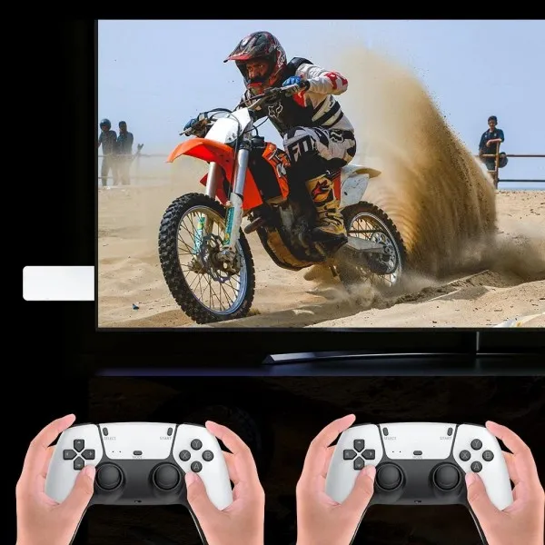 Console de jeu vidéo sans fil Game-Stick M15 4K UHD - 30000 Jeux – Image 4