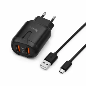 Chargeur Rapide 3.1A USB + Câble Micro USB