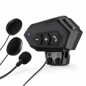 Intercom Bluetooth BT-12 pour Casque Moto – Kit Mains Libres Sans Fil