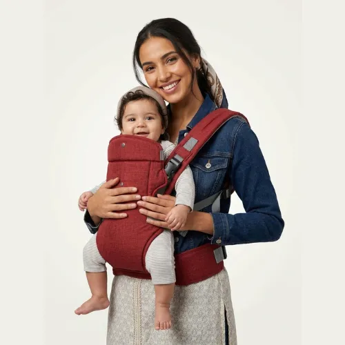 Porte-bébé convertible Flip 4 en 1 - Rouge – Image 3