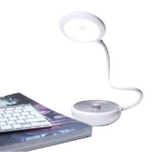 Lampe de Bureau LED Tactile Flexible avec Enceinte Bluetooth 5W Citytek – Rechargeable USB, Radio FM & Support Téléph