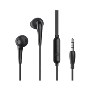 Oraimo Halo 2S Noir – Écouteurs filaires Half In-Ear avec microphone