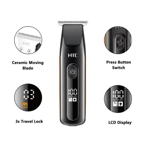 Tondeuse et coupe-cheveux rechargeable HTC AT-508 – Image 4