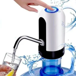 Pompe Distributeur d'Eau Électrique Automatique Rechargeable USB – Distributeur Universel pour Bidons et Bouteilles d'Eau