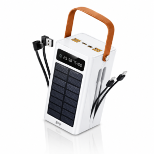 Power Bank 50000 Mah Sp-19 – Batterie Solaire 4-en-1